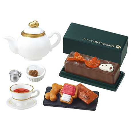 R207『現貨』史努比餐廳場景組 RE-MENT 盒玩 