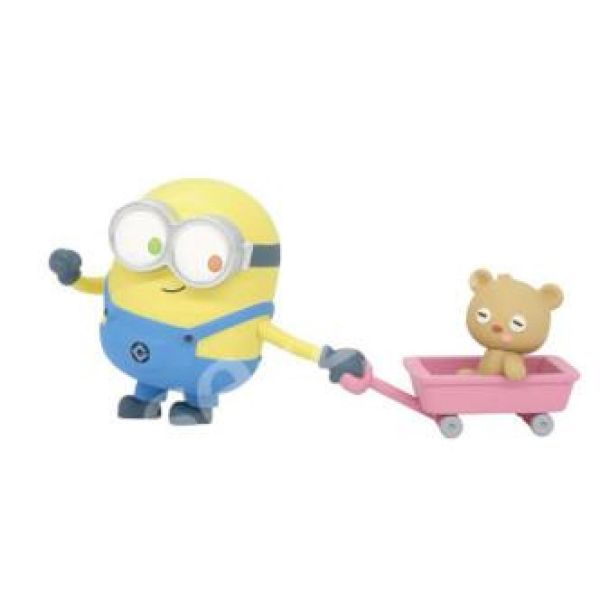 4A925『現貨』小小兵鮑伯&提姆熊快樂時光公仔P2 T-ARTS 扭蛋 轉蛋 