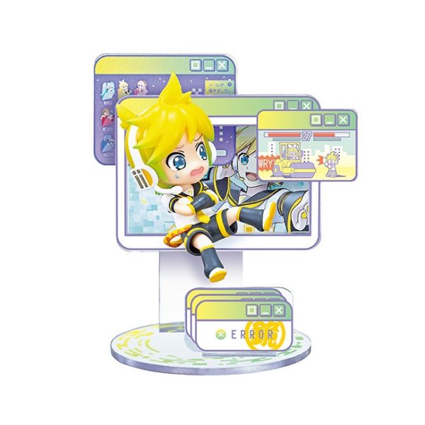 R124『現貨』初音未來電腦視窗公仔收藏 RE-MENT 盒玩 