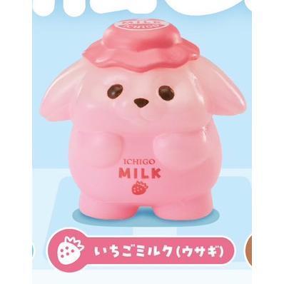 5A541『現貨』牛奶瓶動物公仔  Standstones  扭蛋   轉蛋 