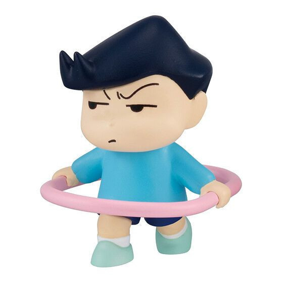 4A255『現貨』蠟筆小新火車遊戲公仔 BANDAI 扭蛋 轉蛋 