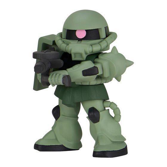 6A234『現貨』機動戰士鋼彈排隊公仔 薩克  BANDAI  扭蛋   轉蛋 
