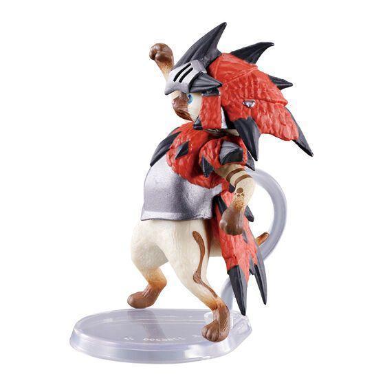 6A248『現貨』魔物獵人艾路公仔  BANDAI  扭蛋   轉蛋 