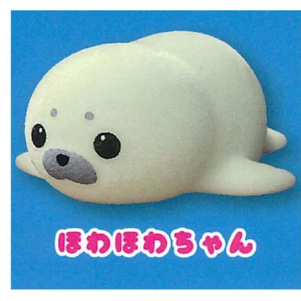 2A505『現貨』軟萌小海豹植絨公仔 AMUSE 扭蛋 轉蛋 