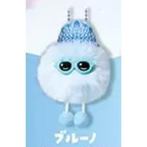 5A836『現貨』毛毛帽怪吊飾  YELL  扭蛋   轉蛋 