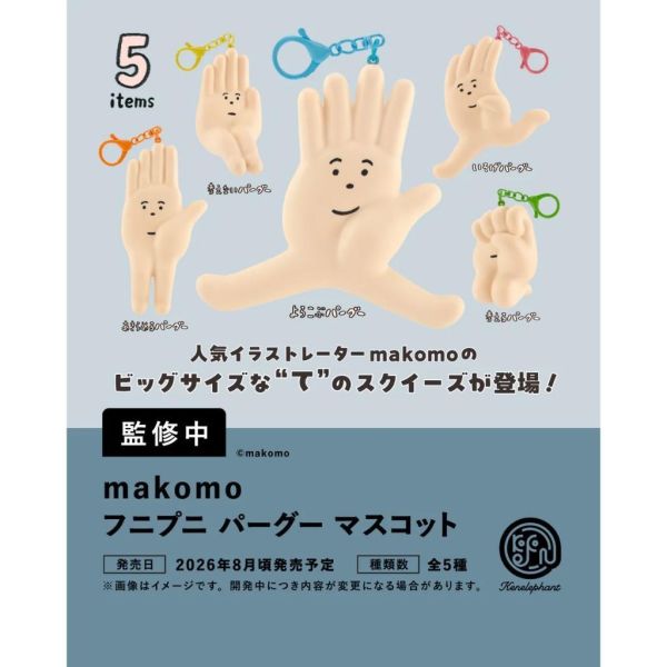 『預購』8月  makomo手掌捏捏吊飾   Kenelephant  扭蛋   轉蛋 