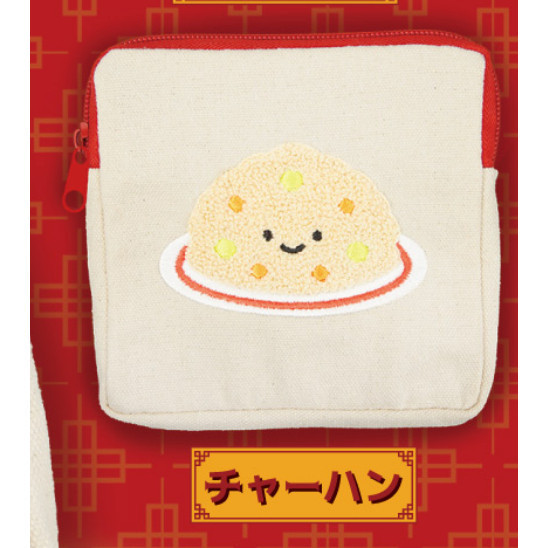 3A868『現貨』笑咪咪中華料理小物包 Qualia 扭蛋 轉蛋 