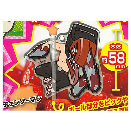 1A317『現貨』DECORA-PIC鏈鋸人裝飾壓克力 Standstones 扭蛋 轉蛋 