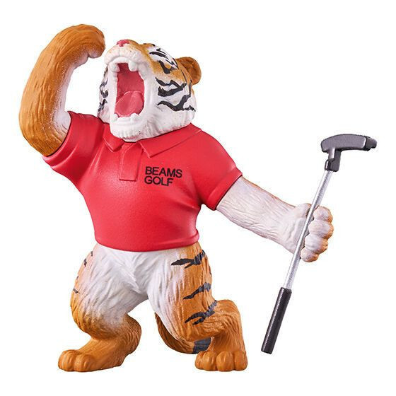 4A085『現貨』BEAMS GOLF動物高爾夫公仔 BANDAI 扭蛋 轉蛋 