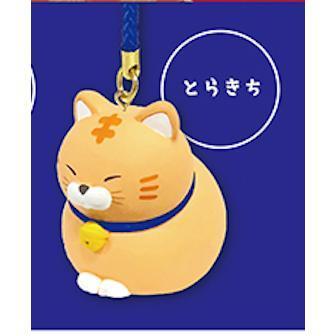 5A970『現貨』鬍鬚饅頭貓根付吊飾  AMUSE 扭蛋   轉蛋 