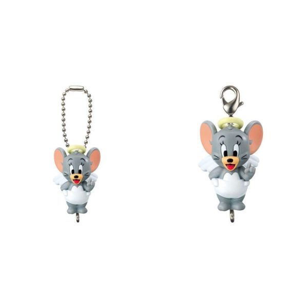 6A044『現貨』湯姆貓與傑利鼠串聯吊飾P2 BANDAI  扭蛋   轉蛋 