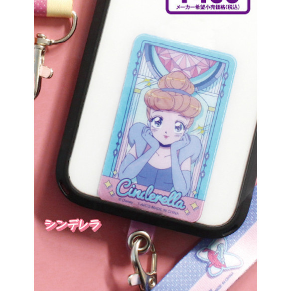 2A632『現貨』迪士尼公主可愛手機帶 T-ARTS 扭蛋 轉蛋 