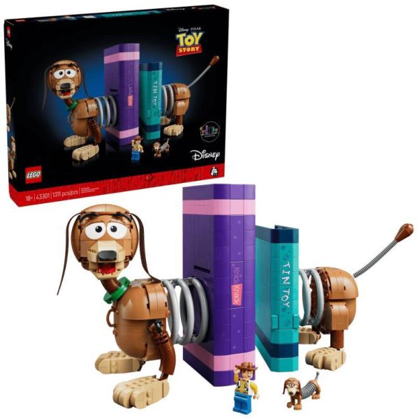 『現貨』LEGO 43301   迪士尼-玩具總動員彈簧狗書擋    盒組 