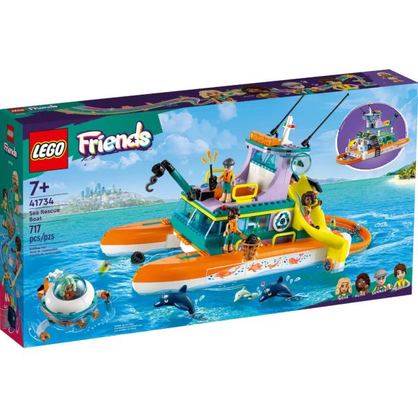 『現貨』LEGO 41734 Friends-海上救援船 盒組 
