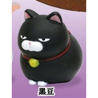 4A333『現貨』鬍鬚饅頭貓軟膠公仔P3 AMUSE 扭蛋 轉蛋 