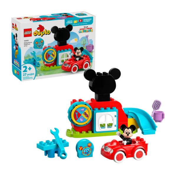 『現貨』LEGO 10454 DUPLO-米奇妙妙屋和汽車 盒組 