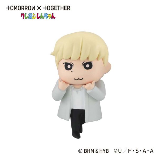 3A480『現貨』TXT蠟筆小新排隊公仔 BANDAI 扭蛋 轉蛋 