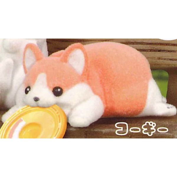 1A813『現貨』咬咬子犬充電線公仔 YELL 扭蛋 轉蛋 