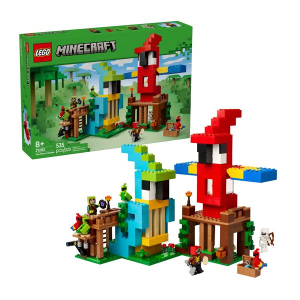『現貨』LEGO 21282 Minecraft-鸚鵡屋 盒組 
