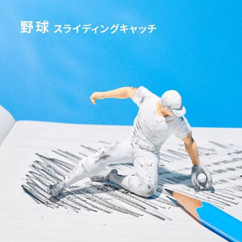 1A852『現貨』運動員滑行瞬間公仔 T-ARTS 扭蛋 轉蛋 