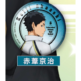3A834『現貨』排球少年閃亮回頭徽章 T-ARTS 扭蛋 轉蛋 