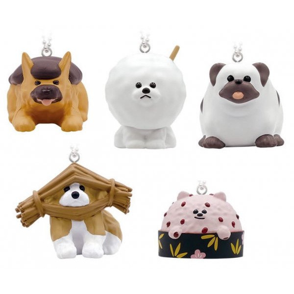 egb223『現貨』化身為食物犬吊飾 扭蛋 轉蛋 