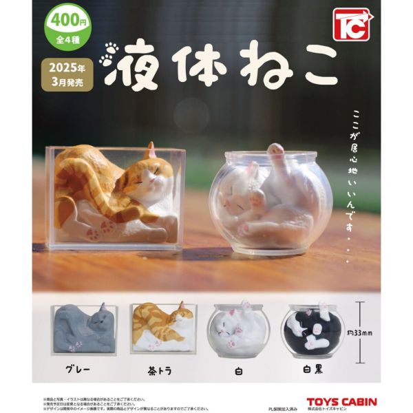 4A091『現貨』液體喵 ToysCabin 扭蛋 轉蛋 