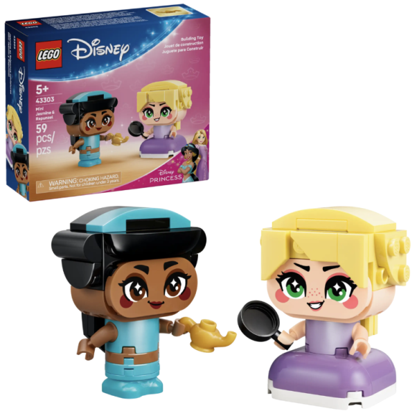 『現貨』LEGO 43303 DISNEY 迷你茉莉公主和樂佩  盒組 