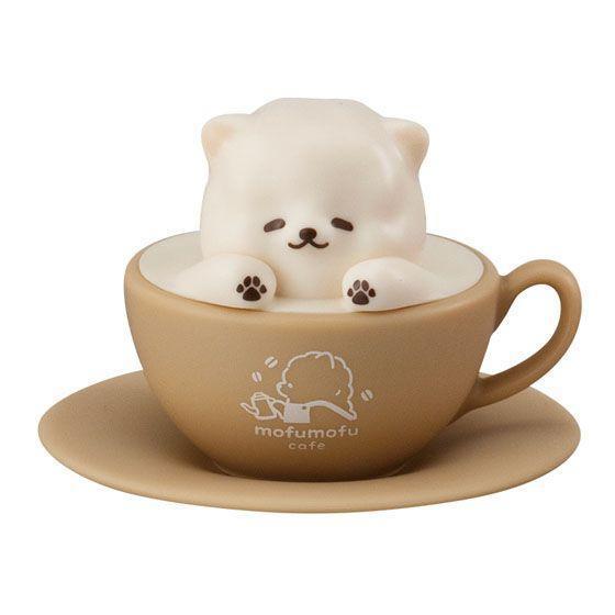 6A167『現貨』動物漂浮拿鐵公仔  BANDAI  扭蛋   轉蛋 