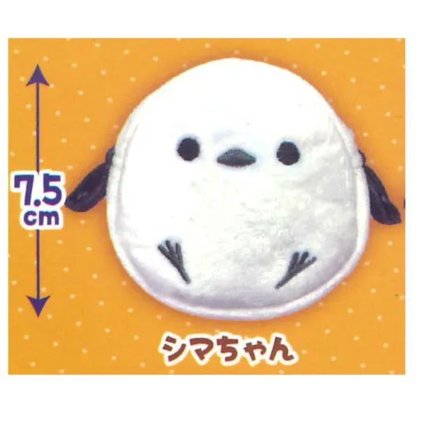 4A969『現貨』銀喉長尾山雀坐姿小物袋P2 AMUSE 扭蛋 轉蛋 