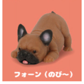 4A198『現貨』捏捏巨大法國鬥牛犬 KOROKORO 扭蛋 轉蛋 