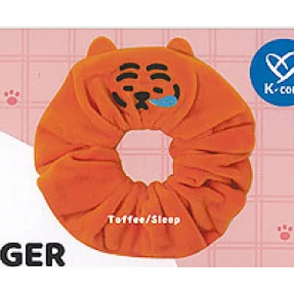 3A809『現貨』MUZIK TIGER軟軟髮圈 Kcompany 扭蛋 轉蛋 