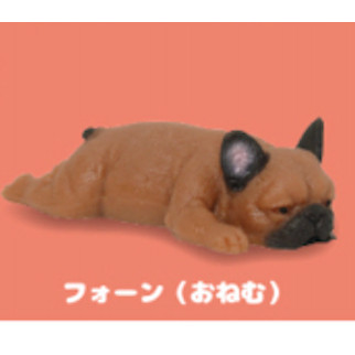 4A198『現貨』捏捏巨大法國鬥牛犬 KOROKORO 扭蛋 轉蛋 