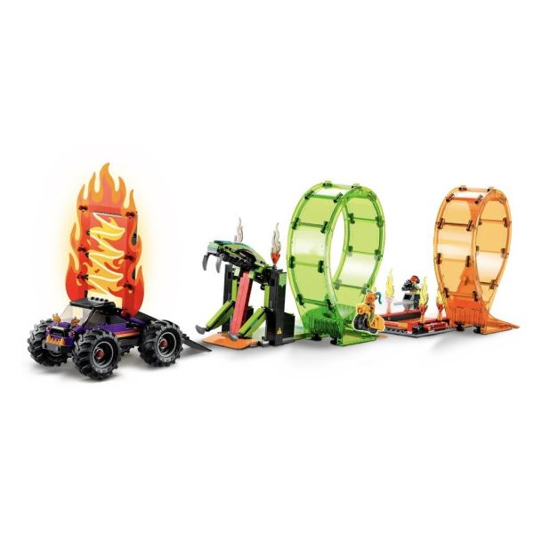 『現貨』LEGO 60339 City-雙重環形跑道競技場 盒組 