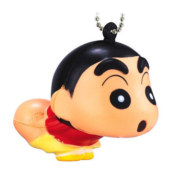 4A937『現貨』蠟筆小新捏捏公仔吊飾 BANDAI 扭蛋 轉蛋 