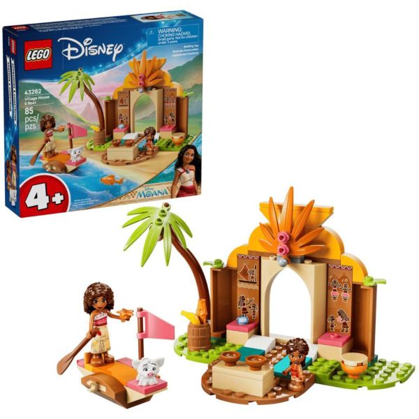 『現貨』  LEGO 43282	DISNEY-村莊小屋和船    盒組 