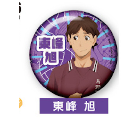 4A101『現貨』排球少年回憶徽章 T-ARTS 扭蛋 轉蛋 