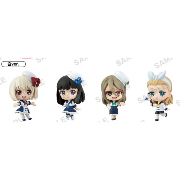 2A946『現貨』黑白扭蛋名片架-莉可麗絲 BUSHIROAD 扭蛋 轉蛋 