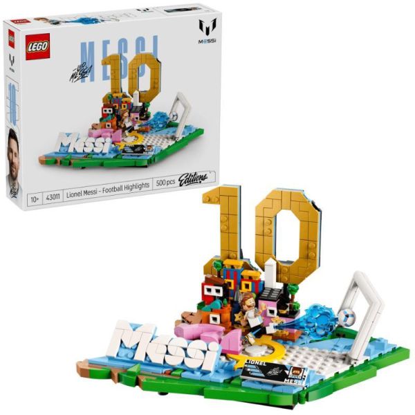 『現貨』LEGO 43011   Lionel Messi－足壇焦點    盒組 