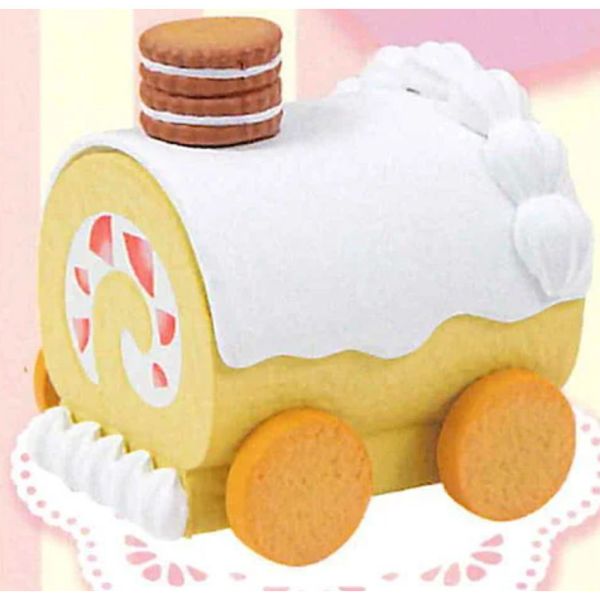 1A940『現貨』轉轉蛋糕小火車 Qualia 扭蛋 轉蛋 