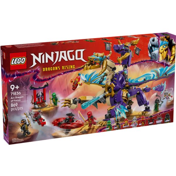 『現貨』LEGO 71836 Ninjago-神主專注龍 盒組 