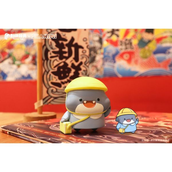 T029『現貨』胖鯊魚鯊西米 夥伴玩具 扭蛋 轉蛋 