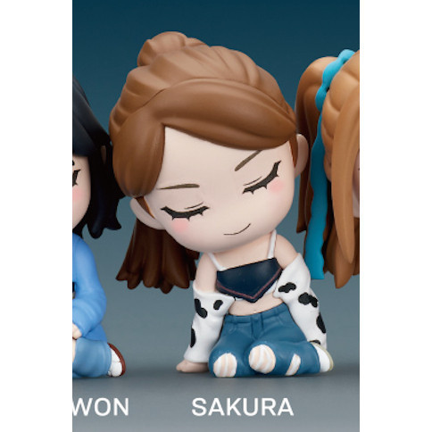 3A964『現貨』LE SSERAFIM ANTIFRAGILE 倚肩公仔 T-ARTS 扭蛋 轉蛋 