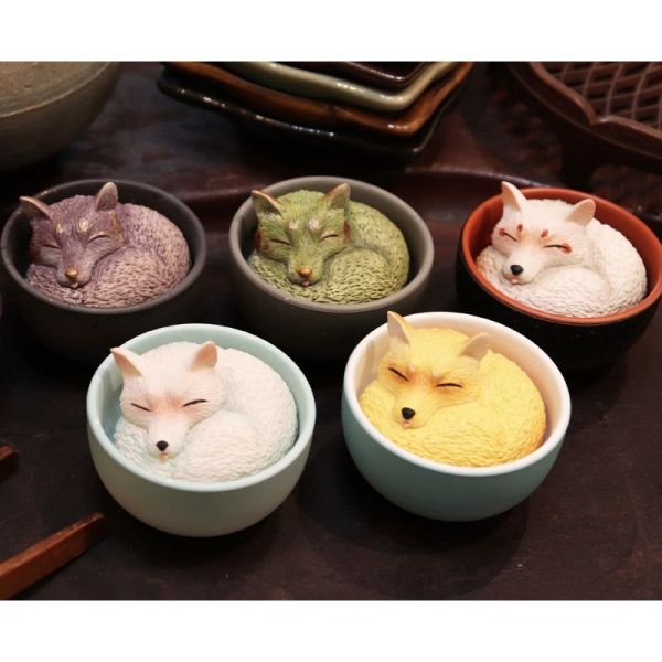 T019『現貨』杯中生物狐狸篇 扭蛋 轉蛋 