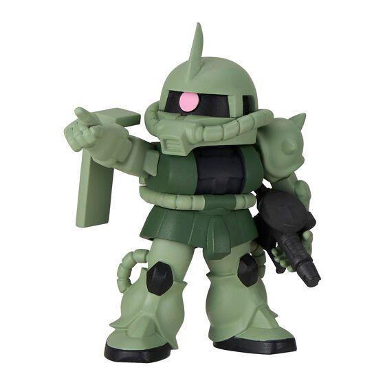 6A234『現貨』機動戰士鋼彈排隊公仔 薩克  BANDAI  扭蛋   轉蛋 