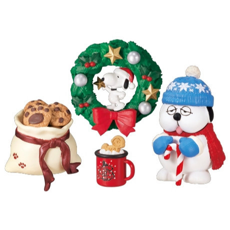 R359『現貨』史努比的聖誕夜 RE-MENT 盒玩 