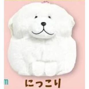 6A530『現貨』圓滾滾的大白熊犬玩偶吊飾  AMUSE 扭蛋   轉蛋 
