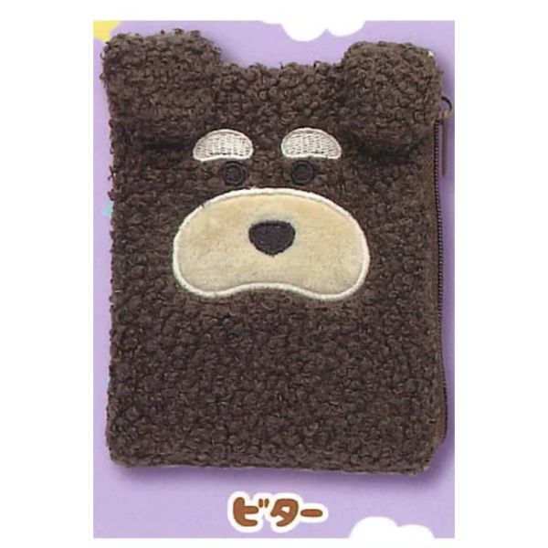 3A797『現貨』雪納與鮑伯毛茸茸小物袋 AMUSE 扭蛋 轉蛋 