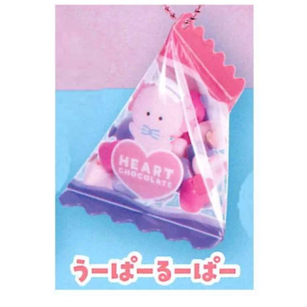 3A112『現貨』圓眼水族館三角糖果包裝吊飾 YELL 扭蛋 轉蛋 