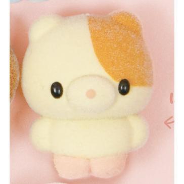 5A952『現貨』小小動物植絨公仔吊飾  Qualia  扭蛋   轉蛋 
